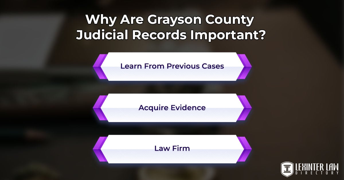 Why Are Grayson County Judicial Records Important?