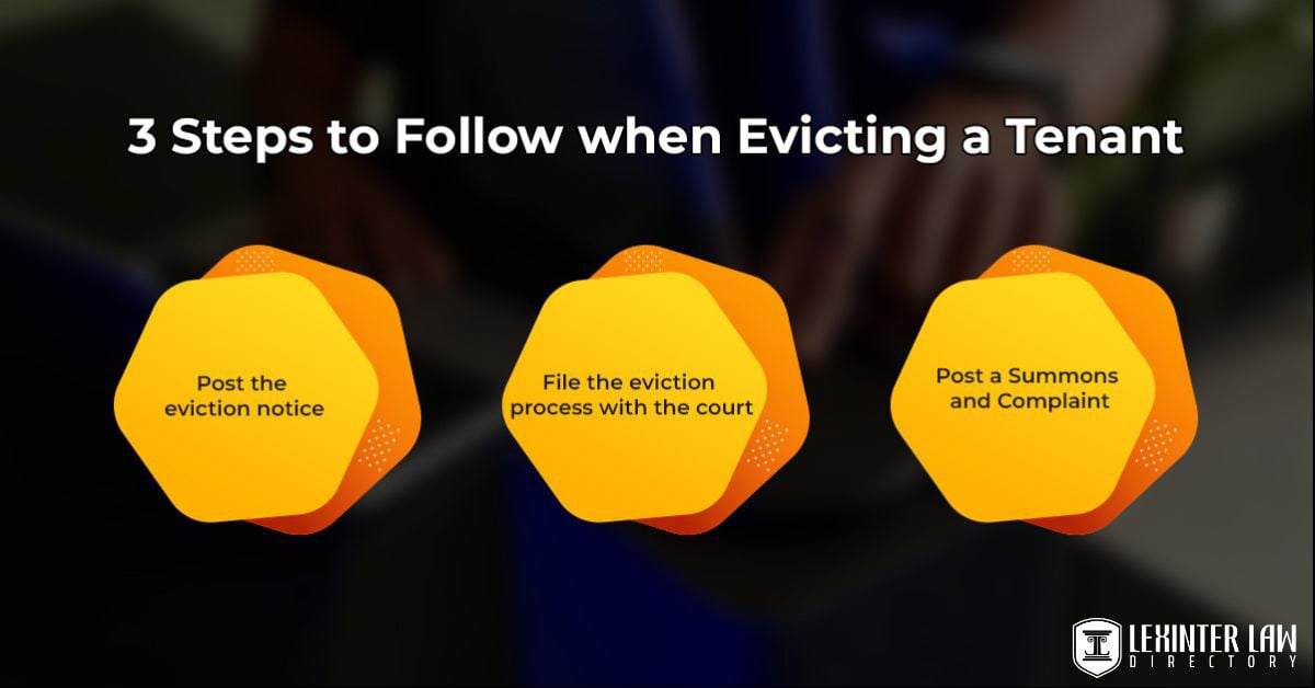 3 Steps to Follow when Evicting a Tenant