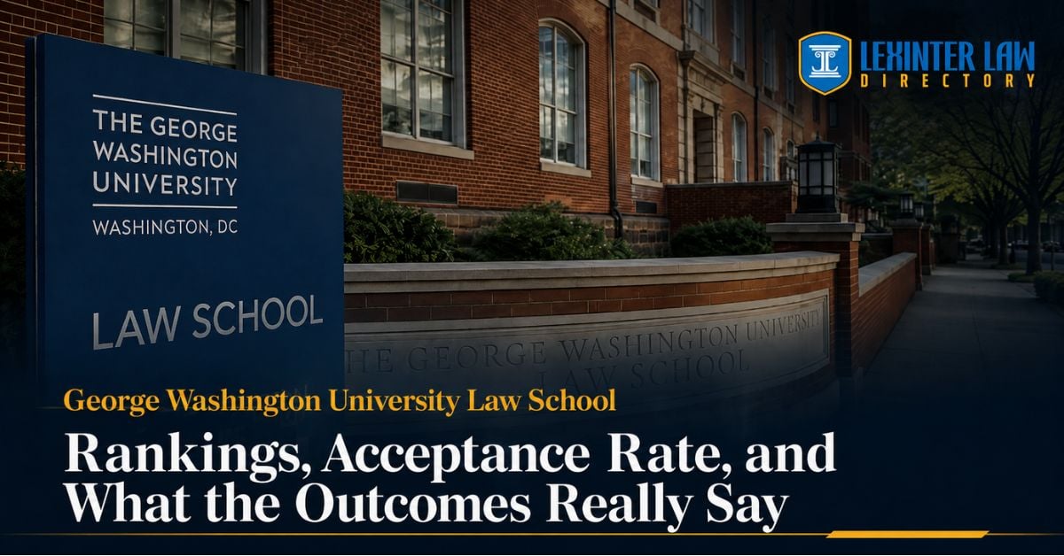 Law Schools in Washington, D.C.: All 6 Compared, and How to Choose Law Schools In Washington