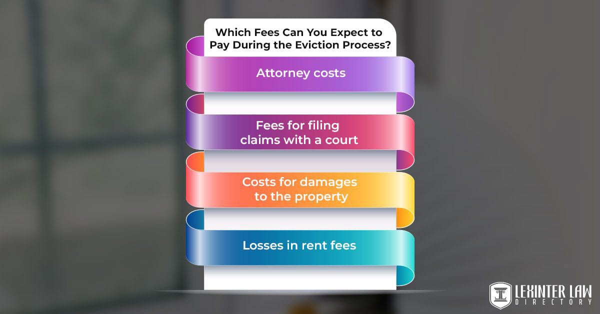 Which Fees Can You Expect to Pay During the Eviction Process