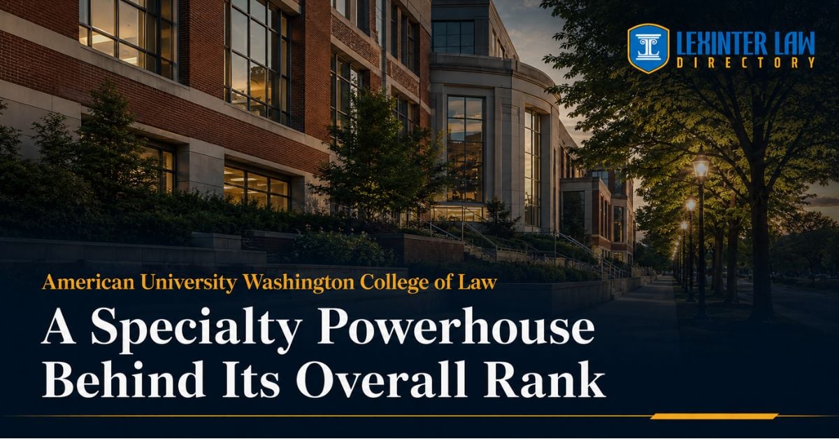 Law Schools in Washington, D.C.: All 6 Compared, and How to Choose American University Washington College of Law