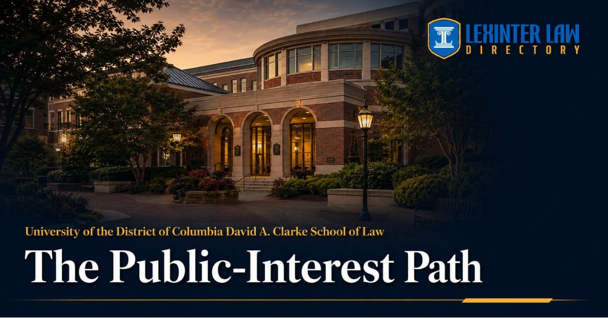 University of the District of Columbia David A. Clarke School of Law