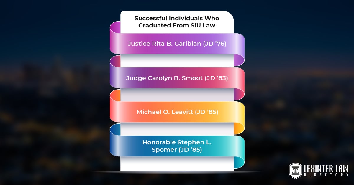 Successful Individuals Who Graduated From SIU Law