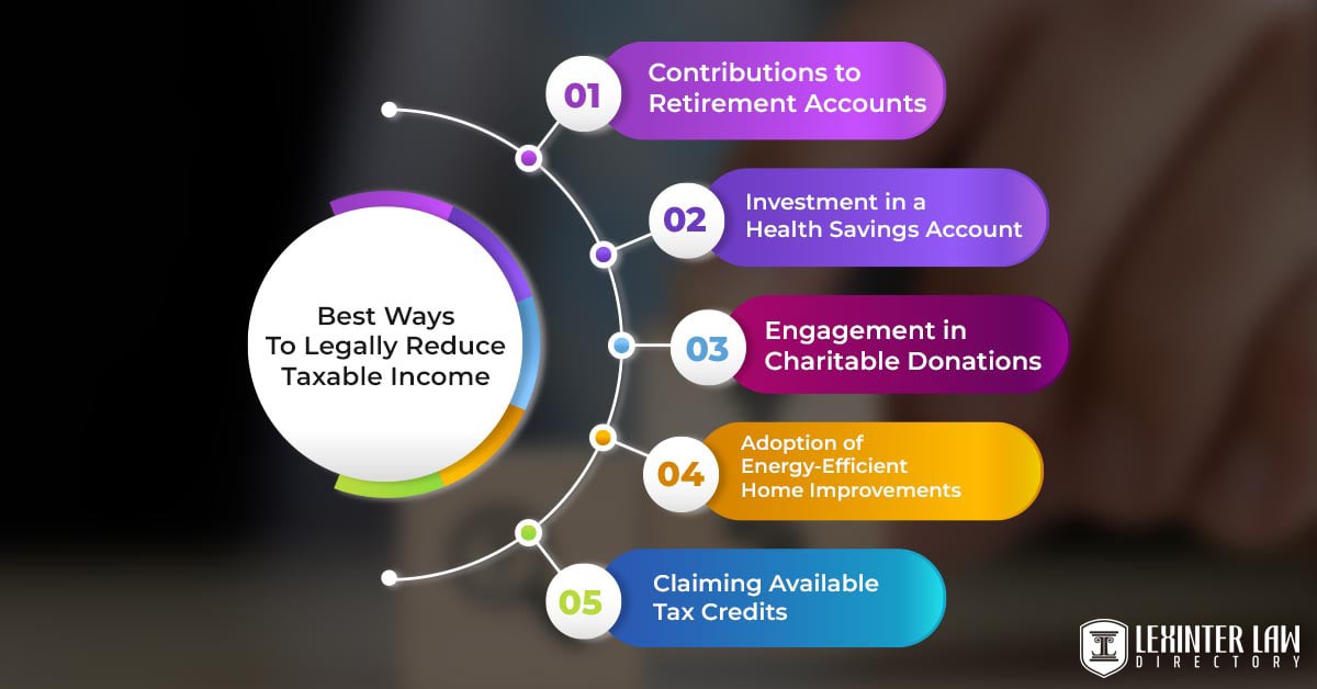 Best Ways To Legally Reduce Taxable Income