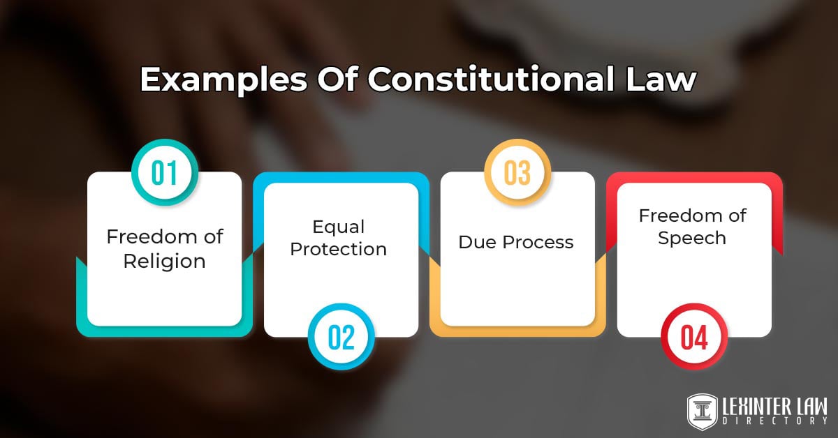 Examples Of Constitutional Law