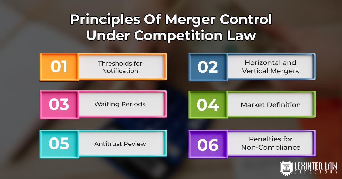 Principles Of Merger Control Under Competition Law