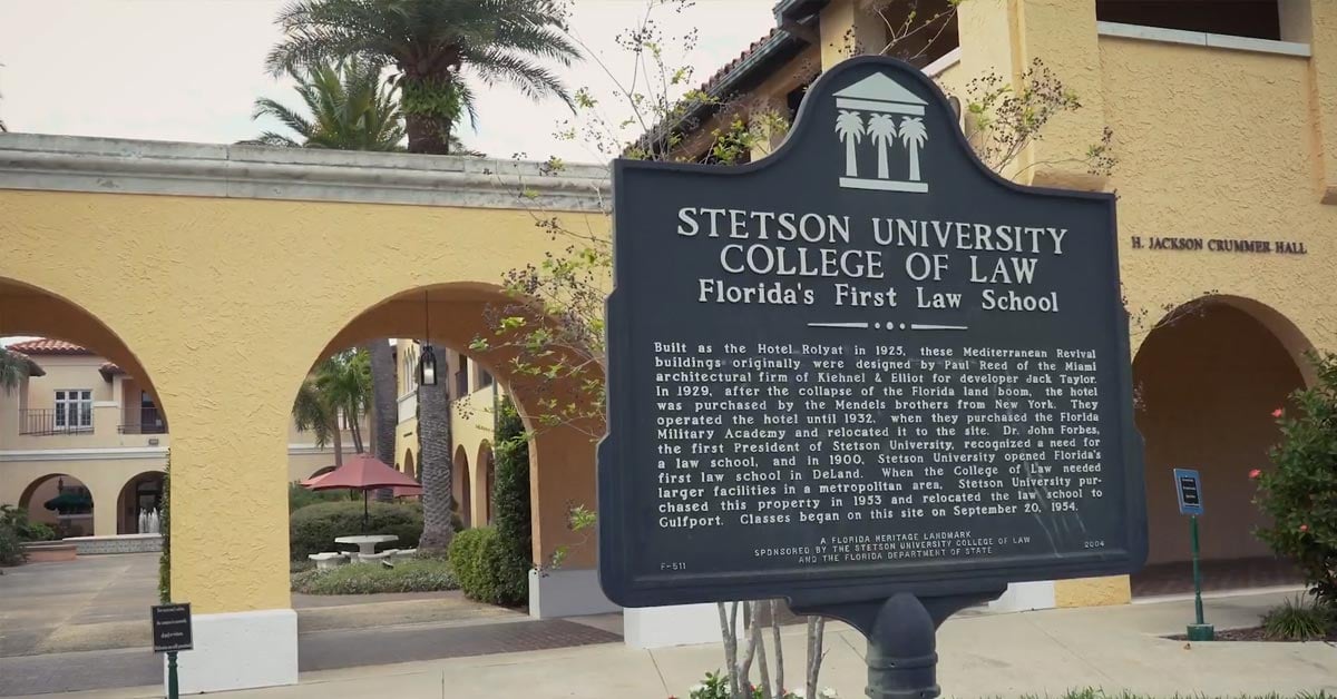 10 Best Law Schools In Florida Stetson University College Of Law