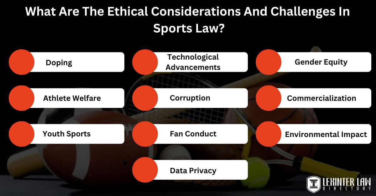 What Are The Ethical Considerations And Challenges In Sports Law