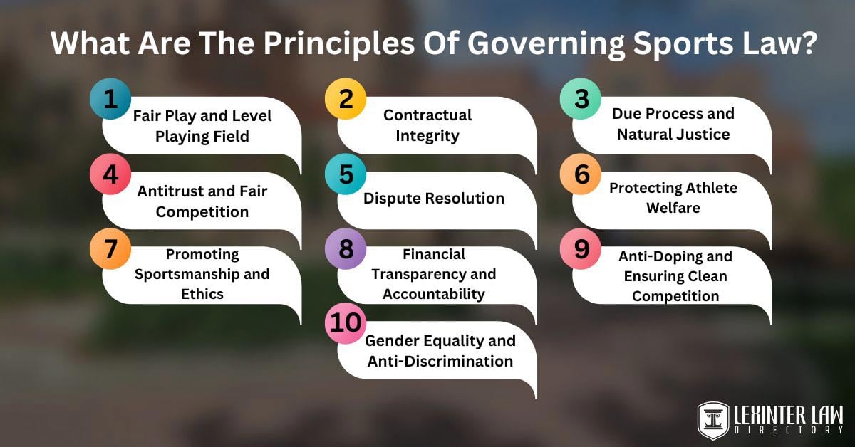 What Are The Principles Of Governing Sports Law