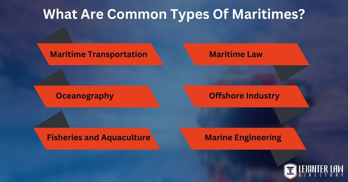 What Are Common Types Of Maritimes