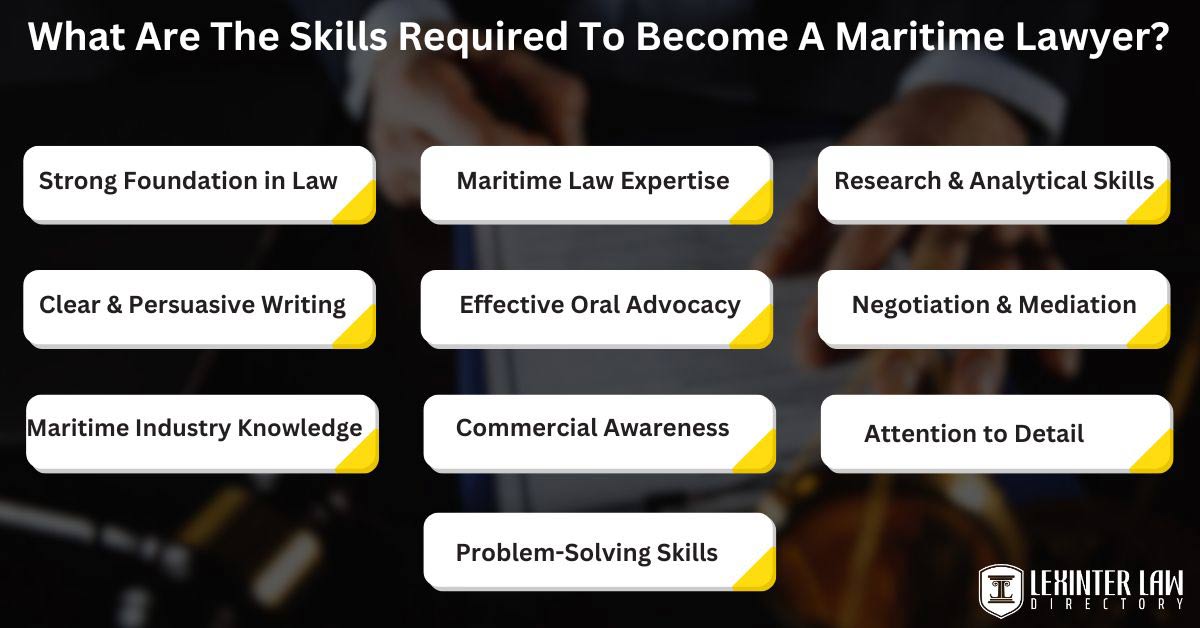 What Are The Skills Required To Become A Maritime Lawyer