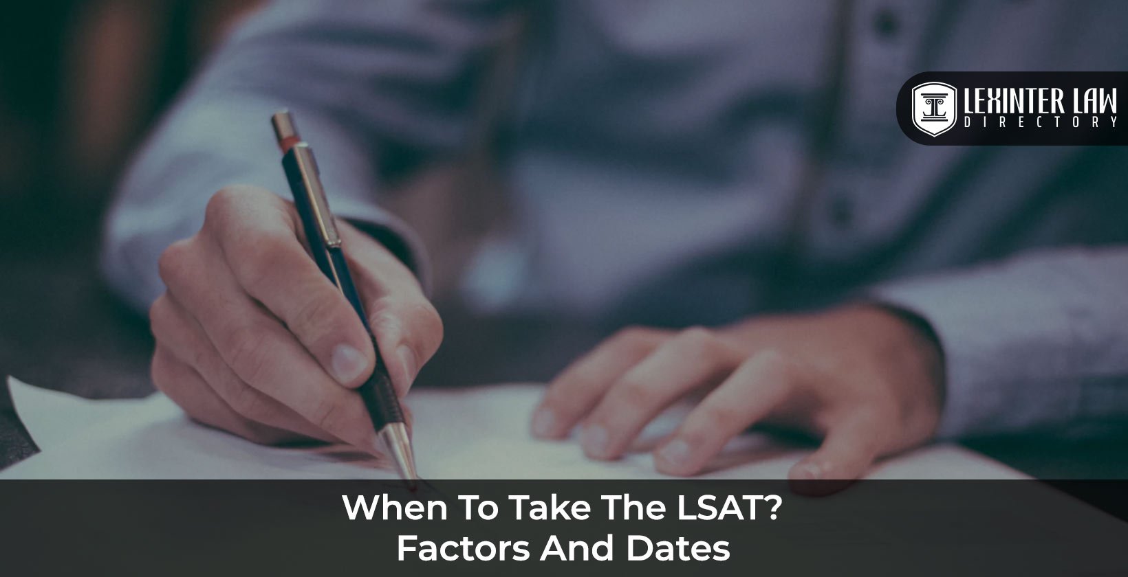 When to take LSAT?