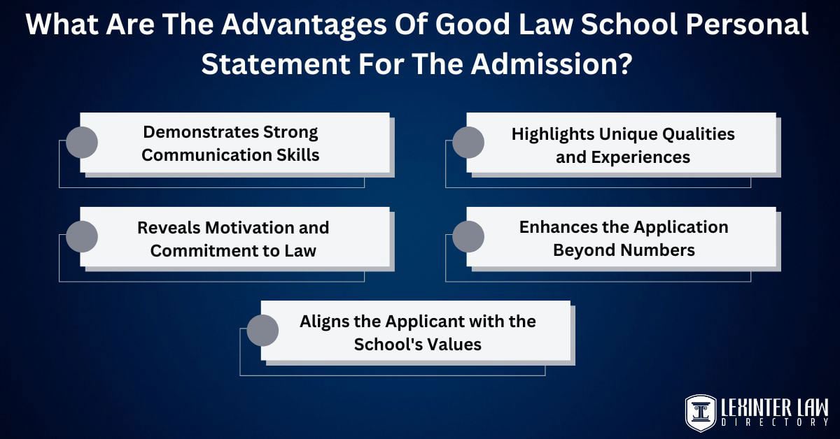What Are The Advantages Of Good Law School Personal Statement For The Admission?
