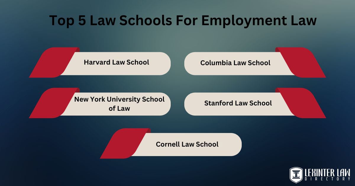 Top 5 Law Schools For Employment Law