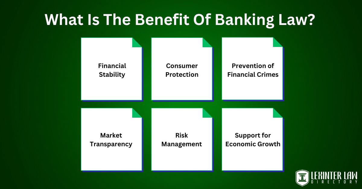 What Is The Benefit Of Banking Law