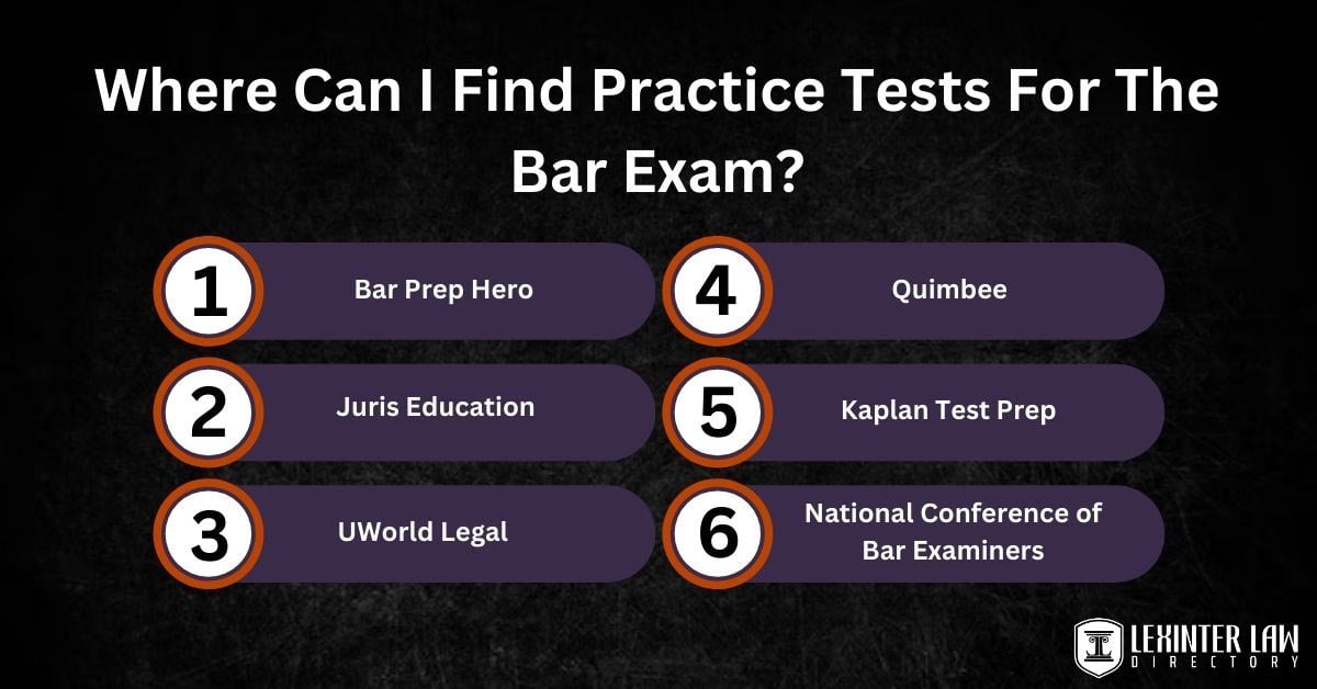 Where Can I Find Practice Tests For The Bar Exam