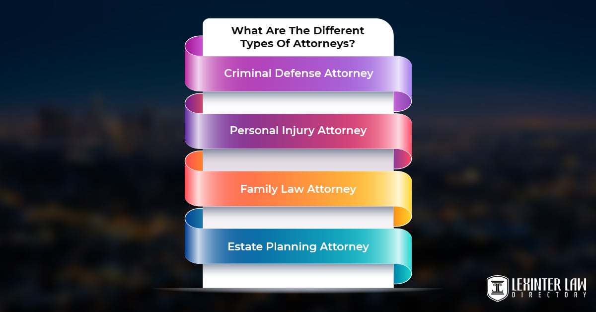 What Are The Different Types Of Attorneys?