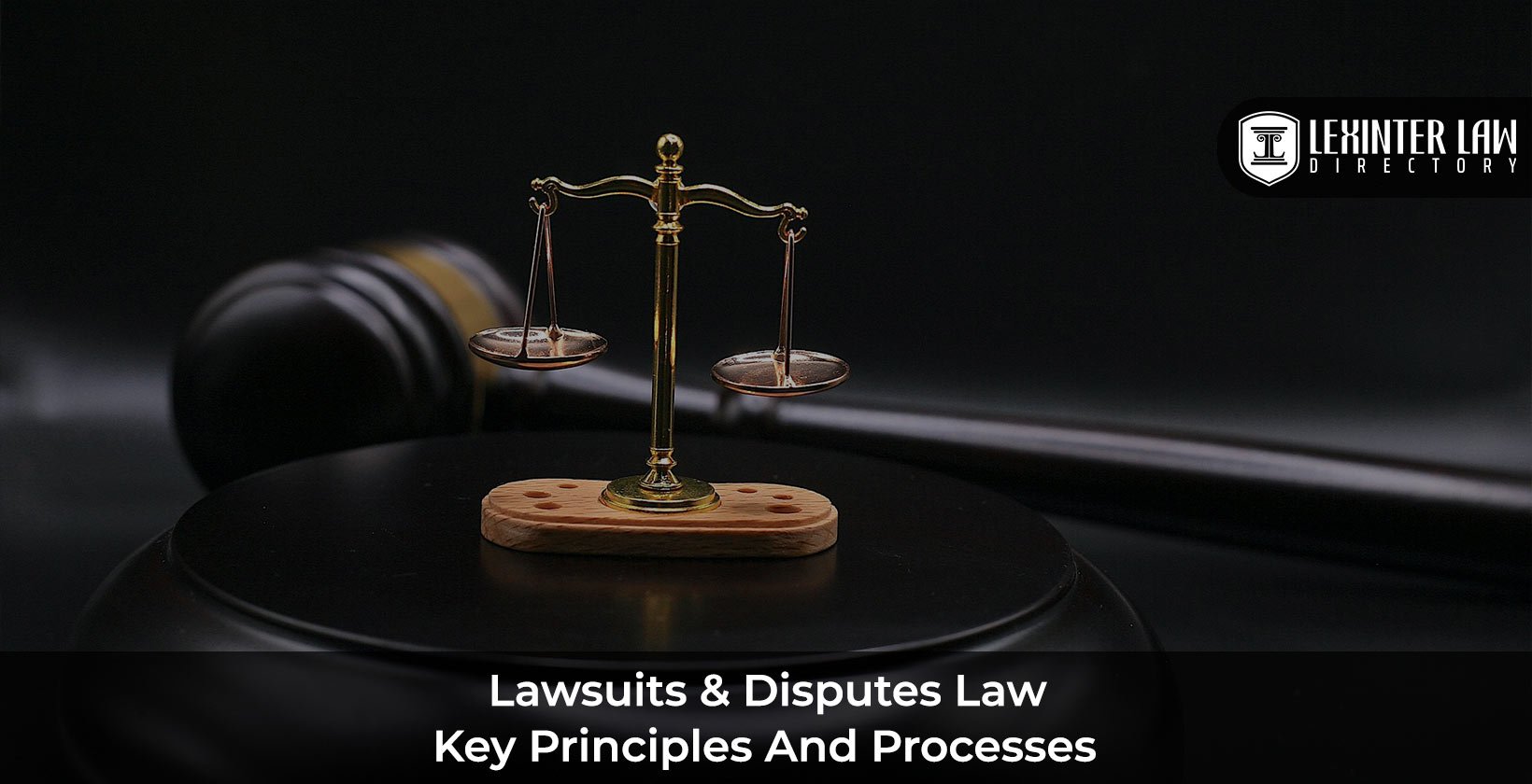 Lawsuits & Disputes Law: Key Principles and Processes